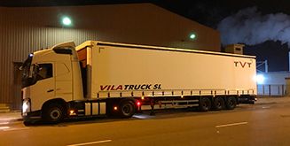 Transports Vilatruck camión